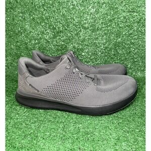 Kizik Lima Men Size 11.5 Wide Graphite Gray Knit Comfort Hands Free Shoe Sneaker